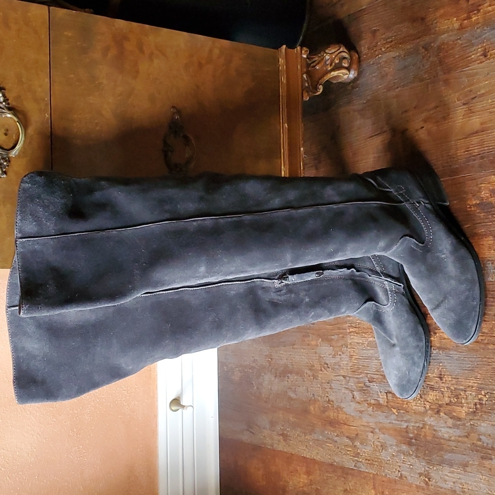 Dolce Vita gray over the knee boots